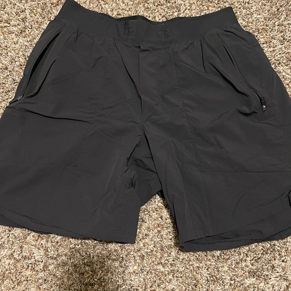 Lululemon Athletica Black Athletic Shorts
